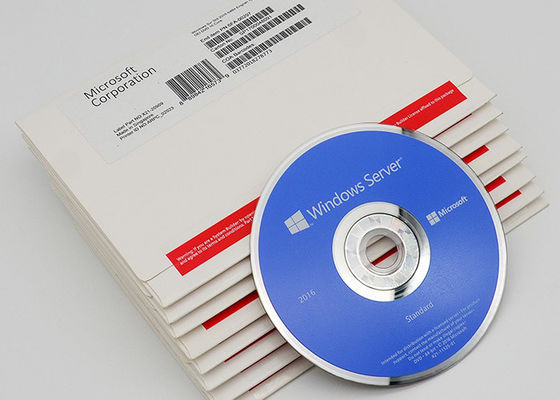 نسخه های انگلیسی Windows Server 2016 License License DVD COA Sticker